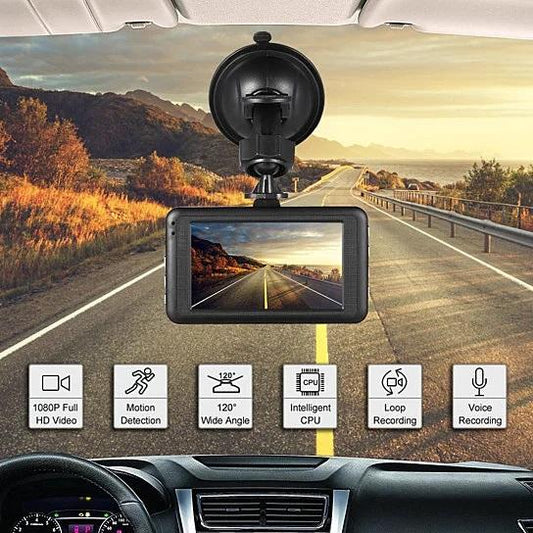 Full HD 1080P Dash Cam – G-Sensor, Night Vision & Loop Recording