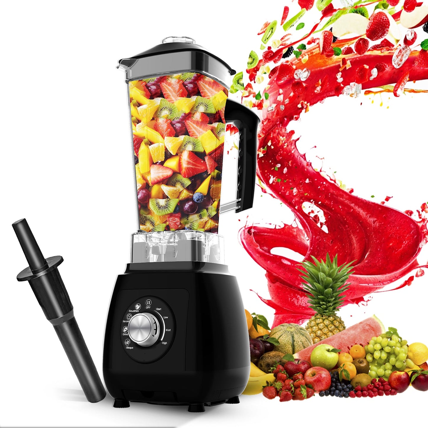 5Core 2000W Smoothie Blender – Heavy-Duty Juicer & Food Processor