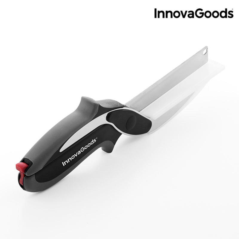 Kitchen Knife & Scissors Combo – Versatile Food Chopper Tool