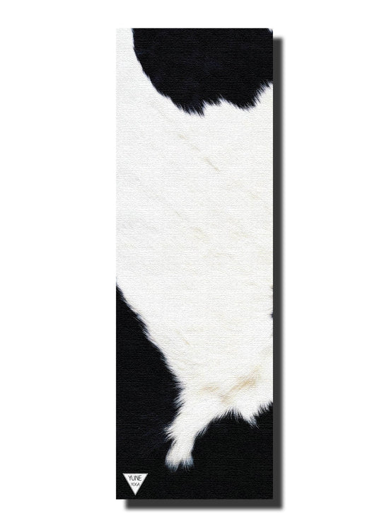 Premium Yune Yoga/Pilates Mat – 5mm Cushioning, Cow Design & Grip