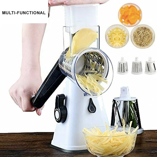 Professional Stainless Steel Slicer & Grater Kit for Easy Food Prep